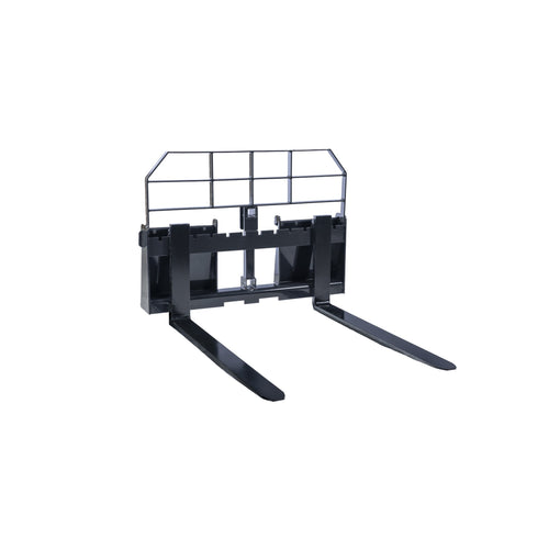 48 inch heavy duty skid steer pallet forks rated 6000 pounds