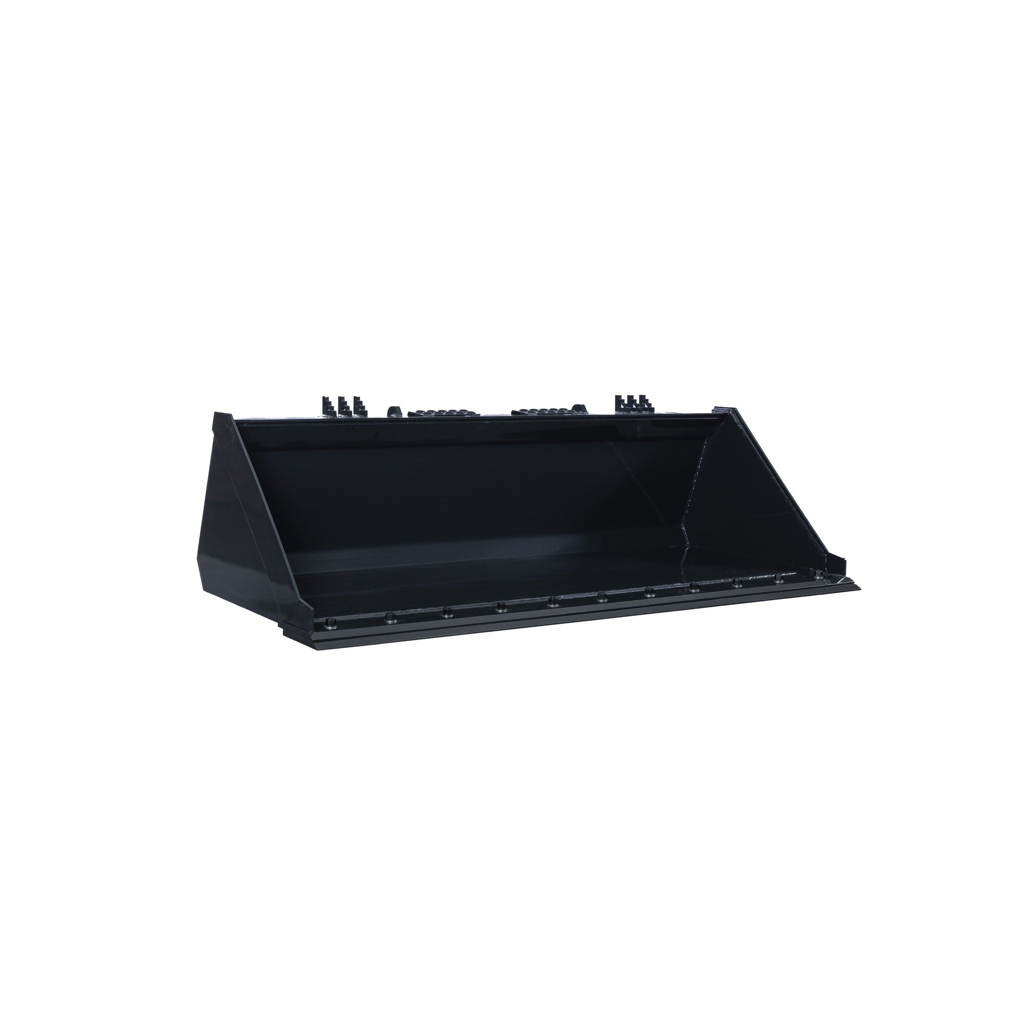 72 inch heavy duty skid steer standard bucket with bolt on cutting edge