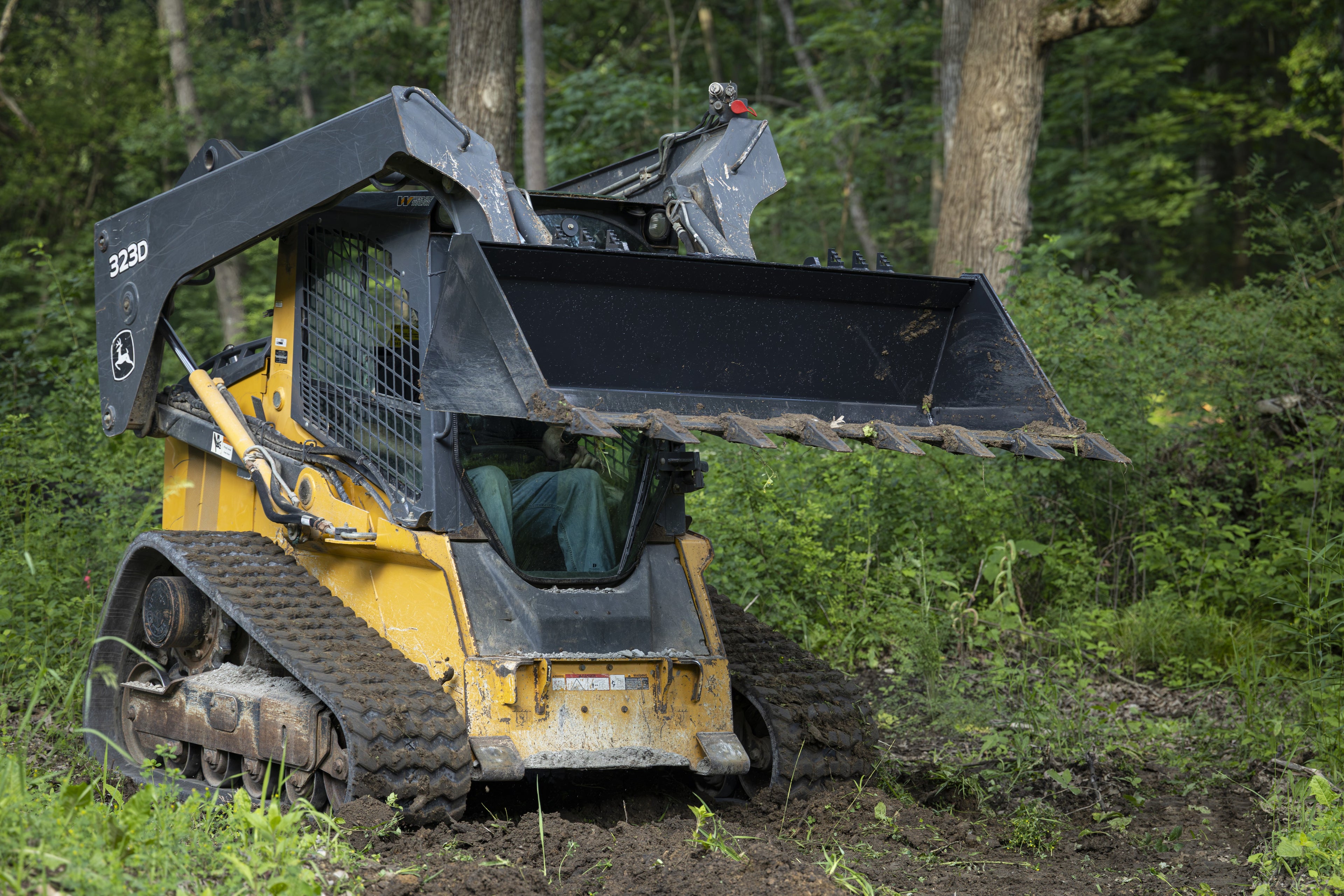 72" Heavy-Duty Tooth Bucket