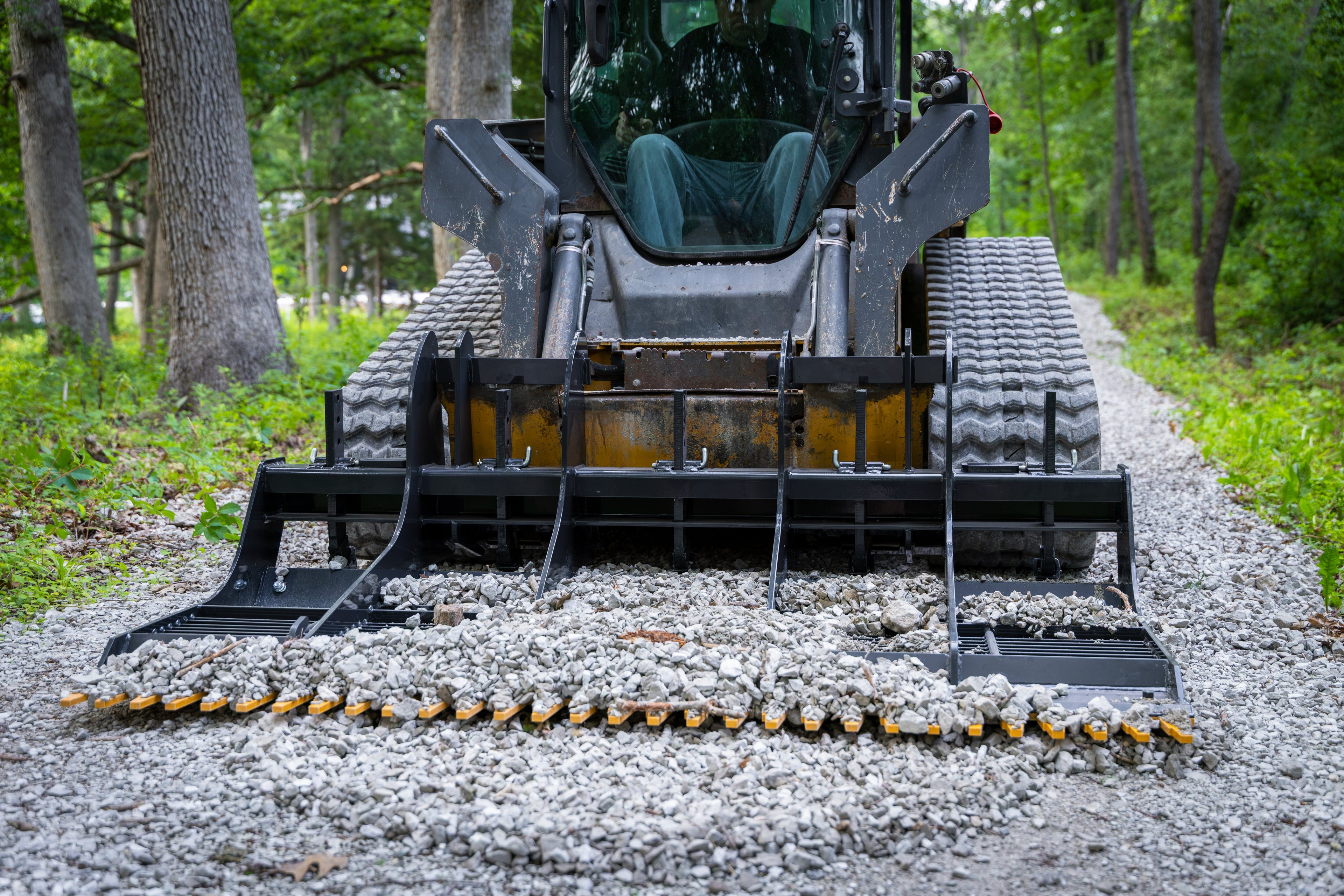 78" Heavy-Duty Land Planer with Scarifiers
