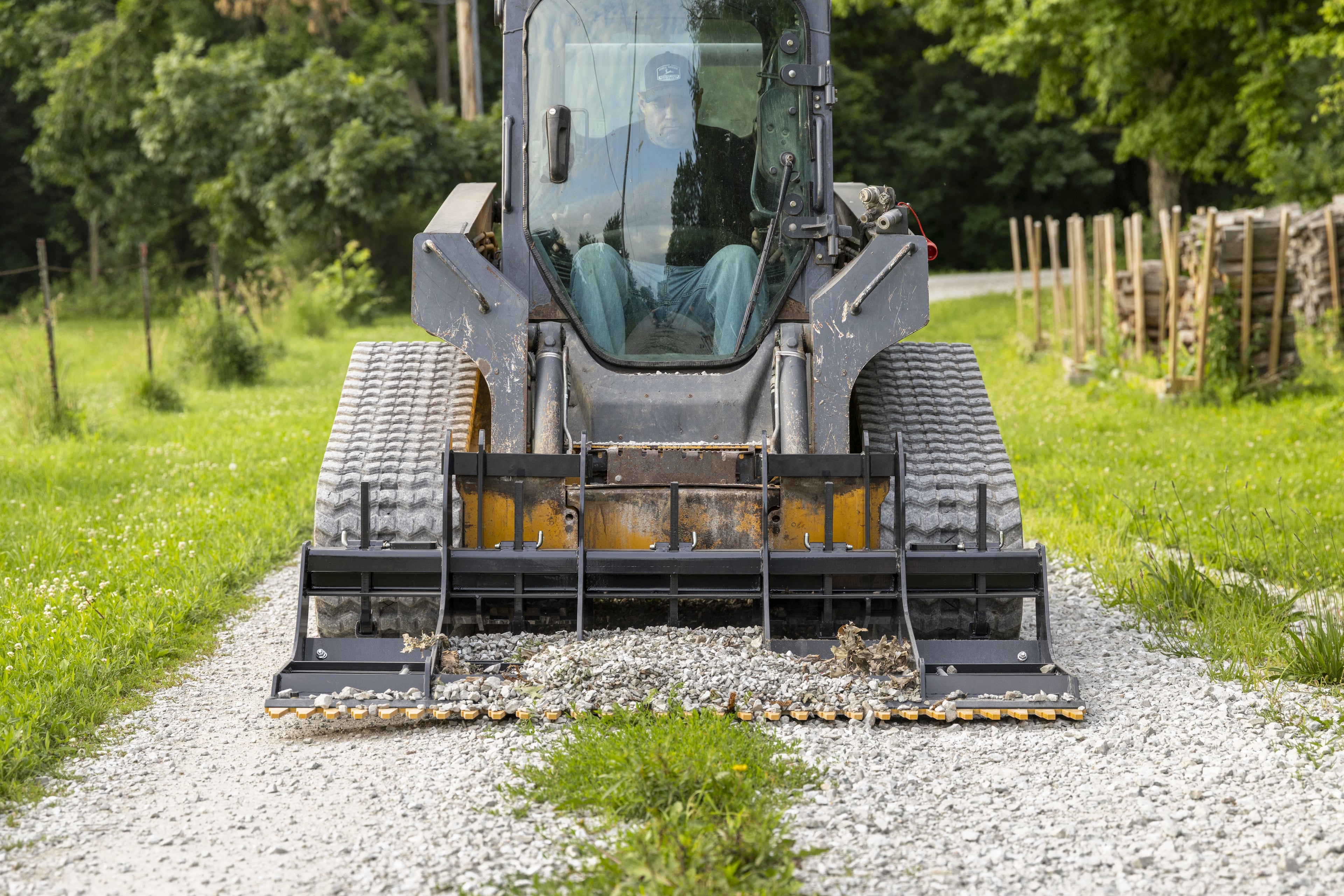 78" Heavy-Duty Land Planer with Scarifiers